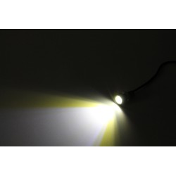 Super LED 50 lumen 12V 18mm blanche