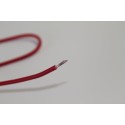 Câble électrique souple 22 AWG section 0.5 mm² couleur rouge ou noire